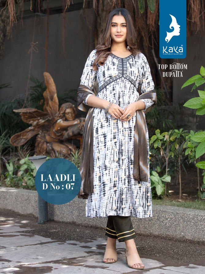 Laadli By Kaya Kurti Printed Suits Catalog